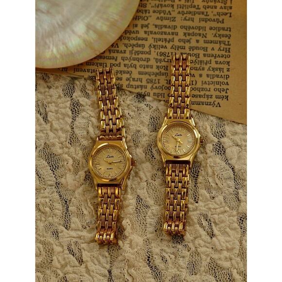 Gold French Vintage Style Unique Elegant Women’s Wrist Watch Trendy Cute Gift main image 4
